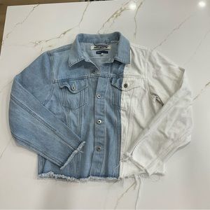 Off White x Levi’s Denim Jean Jacket Virgil Abloh Small 2